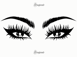 Download Eyes Svg Eyes Vector Sexy Eyes Vector Sexy Eyes Svg Womans Sexy Makeup Svg Eyelashes Girl Svg Makeup Svg Hand Drawn Art Hand Drawn Eyebrow Silhouette Png Eps Svg Dxf Buy