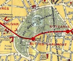 Plan de parc des buttes chaumont et de paris. Histoire De Notre Quartier Plateau Hassard