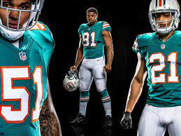Miami has worn aqua throwbacks in recent years. Miami Dolphins Unveil Throwback Jerseys The Phinsider