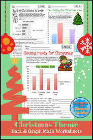 Christmas Math Data And Graph Worksheets Grade 3 Christmas Math Graphing Reading Graphs