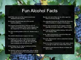 Click to see the correct answer. Alcohol Industry Facts Fun Facts And Other Information