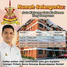 Projek rumah selangorku ini dikendalikan oleh lembaga perumahan dan hartanah selangor (lphs). Rumah Selangorku