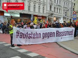 Sämtliche versammlungen müssen mit sicherheitsabstand. 6 000 Teilnehmer Bei Anti Rassismus Demo Aufstehn Gegen Rassismus In Wien Vienna Online