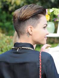 Hi everyone!, sharing my recent clipper, fade, pixie cut. Ruby Rose S Rockin Hairstyle Hairstyle On Point