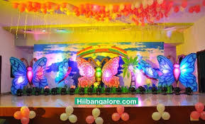 How to make celery, pretzel butterflies, butterfly sandwiches, and butterfly cookies and cake. 3d Theme Birthday Party Decorations Best Birthday Party Organisers Balloon Decorators Birthday Party Caterers In Bangalore
