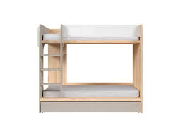 Over 1,089 bunk bed pictures to choose from, with no signup needed. Nameck Bunk Beds In Beech Decor White Glossy Gray 584 83