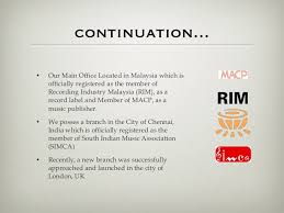 A key focal point for those seeking links with malaysian manufacturers for investment, trade and services. Agi Music Company Profile