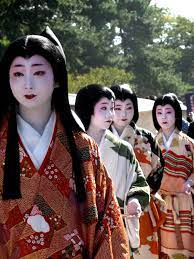 Heian Era Cosmetics Heian Era Japanese Outfits Japanese Festival
