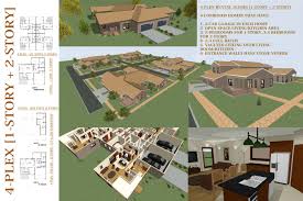And with house plans from advanced house plans, you get simple, clean designs that have been created with the goal of keeping construction expenses low while providing a great space for your family. 4 Plex Homes 1 Story 2 Story Selwa Nadhimi Architectural Designer