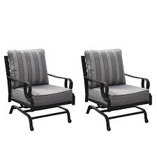 Backyard Creations Stone Manor Rocking Chat Patio Chair 2 Pack At Menards Backyard Creations Reg Stone Manor Rockin Patio Chairs Furniture Outdoor Chairs