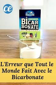 L Erreur Que Tout Le Monde Fait Avec Le Bicarbonate Produits De Nettoyage Naturels Produit De Nettoyage Faits Maison Blanchir Linge