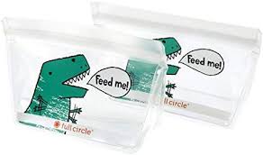 Earn up to 5 earthhero points for this purchase! Amazon Com Full Circle Fc17343d Ziptuck Reusable Sandwich Snack Bag Set Dinosaur Kitchen Dining Reusable Snack Bag Snack Bags Reusable Lunch Bags