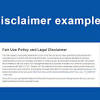 Example of a legal disclaimer for a fiction book. 1