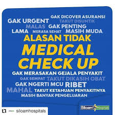 Repost Siloamhospitals Sudahkah Anda Tahu Dan Paham Mengenai Manfaat Medical Check Up Atau Anda Termasuk Salah Satu Orang Yang Tidak Pernah M Herbalism