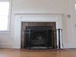 For example, you can paint the mantel white while getting the black from the tv, the lighting stands, and even the fireplace itself. Painting The Fireplace Mantel Escape From Bk