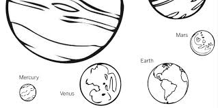 Download and print these mercury coloring pages for free. Solar System Coloring Page Science Fest
