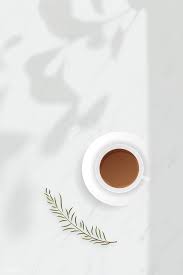 Coffee Cup On White Marble Background Template Vector Premium Image By Rawpixel Com Ningzk V In 2020 Marble Background White Marble Background Coffee Illustration