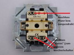 Lichtschalter Anschliessen Lichtschalter Installieren Schalter Anklemmen
