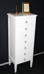 73 fantastisch schmaler schrank weiß. Massivholz Schubladen Schrank Weiss Apotheker Kommode Flur Highboard Anrichte Ebay