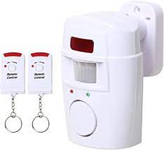 If a person or animal passes this can effectively reduce false alarms because both technologies would have to trip in order for you to. Trixes Garden Shed Wireless Motion Sensing Alarm Home Security Battery Powered For Summer House Garages Caravans Alarm System With 2 X Remote Control Amazon Co Uk Diy Tools