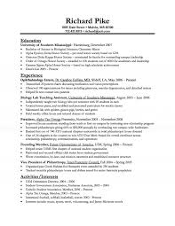 A biology teacher resume must show abilities to deliver daily instructions as per school's. Bachelor Of Science In Biology Resume