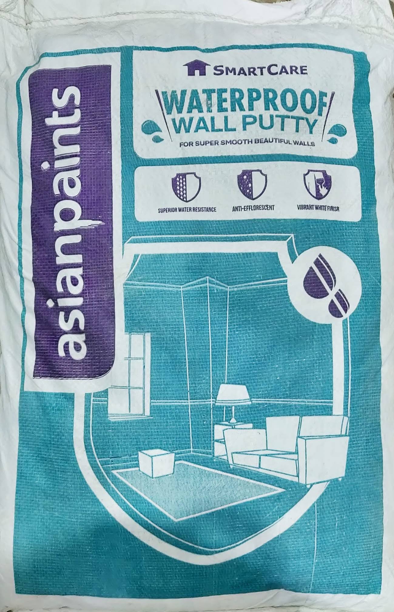 Asian Paints Waterproof putty 40kg product image