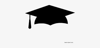 Black academic hats in air. Free Graduation Hat Clip Art Graduation Cap Photo Booth Prop Png Image Transparent Png Free Download On Seekpng