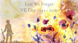 Lest we forget is a phrase that is commonly used in remberance of the millions of men who died in the great war. One Minute S Silence Lest We Forget Ve Day 1945 2020 Youtube
