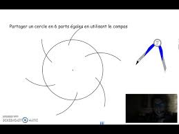 Cycles 3 4 Partager Un Cercle En 6 Parts Egales Youtube