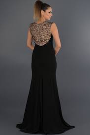 Uzun Siyah Gold Sik Balik Abiye Elbise F1554 Elbise Moda Stilleri Siyah