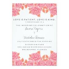9 Romantic Bible Verse Wedding Invitations That Wow For Interfaith Weddings Multiculturally Wed Wedding Invitations Rose Wedding Invitations Wedding Invitation Text