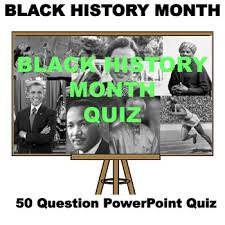 But our american history lessons skip  over so many other african american achievers. Black History Month Quiz By Inspire And Educate Tpt
