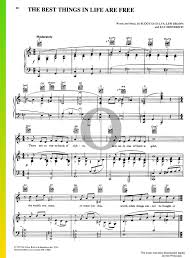 Transforma tu pdf a word en línea con adobe acrobat. The Best Things In Life Are Free Noten Klavier Gesang Gitarre Pdf Download Streamen Oktav