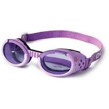 100186 Doggles Ils Extra Small Lilac Flower Frame Purple