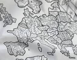 Coloring your own wallpaper can be an individual or group activity. Coloring World Map Poster Awesome Maps