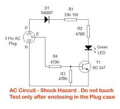 Three Pin Socket Tester Home Utility Circuit 19 Circuit Smart Home Automation Electronic Engineering