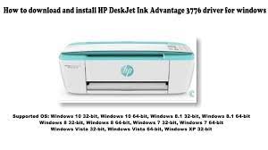 Use your pc to set up in a few easy steps, and you're ready to print.1 connect with usb and download the hp smart app for a guided setup experience from your pc.1 depend on original hp ink cartridges to deliver the crisp text and vivid colors you expect, page after page. How To Download And Install Hp Deskjet Ink Advantage 3776 Driver Windows 10 8 1 8 7 Vista Xp Youtube