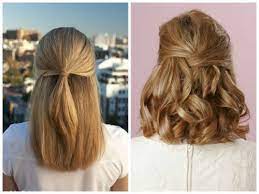 39 Half Up Half Down Hairstyles To Make You Look Perfect Medium Hair Styles Cute Everyday Hairstyles Medium Length Hair Styles