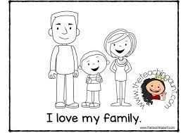 My family coloring pages are a fun way for kids of all ages to develop creativity, focus, motor skills and color recognition. Free Family Members Coloring Pages The Teaching Aunt