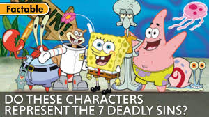 Spongebob 7 deadly sins characters image. Do The Characters Of Spongebob Squarepants Represent The Seven Deadly Sins Youtube