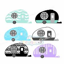 Download Camper Monogram Camping Svg Rv Svg Camper Svg Summer Svg Rv Happy Camper Svg Eps Dxf Png Silhouette Studio Cricut Ghost Svg Monogram Shirts Happy Camper Svg