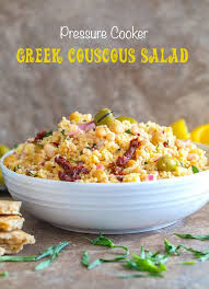 My husband got me an instant pot for christmas so i've been having fun playing around with it. Couscous Salad Made In The Pressure Cooker Healing Tomato Recipes
