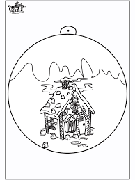 Christmas is a festival celebrated with unparalleled frenzy and joy all across the world. Christmas Ball Small House Coloring Pages Christmas