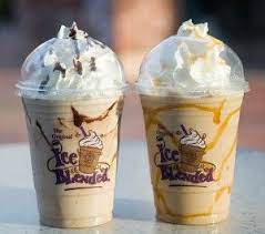 Coffee Bean And Tea Leaf Caramel Blended Coffee Seriously Guys Why Starbucks When You Can Go The Co Homemade Iced Coffee Blended Drinks Blended Coffee Drinks