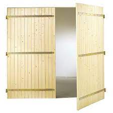 Porte De Garage Bois Battante Porte Garage Bois Garage Bois Porte Garage