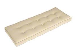 Pottery barn has an array of cushions for indoor benches in a variety of styles. Custom Window Seat Cushion Deluxe Button Tufting
