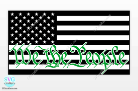 Jump to navigation jump to search. American Flag We The People Green Line Graphic By Svgcrafters Creative Fabrica