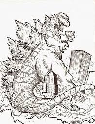 How to draw godzilla 2019. Get This Godzilla Coloring Pages Free To Print Ju7zm
