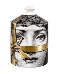 Fornasetti Regalo Gold Scented Candle, 300g In Black/gold | ModeSens