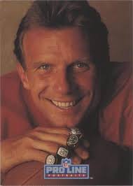 1993 Pro Line Portraits Joe Montana Jennifer card #566